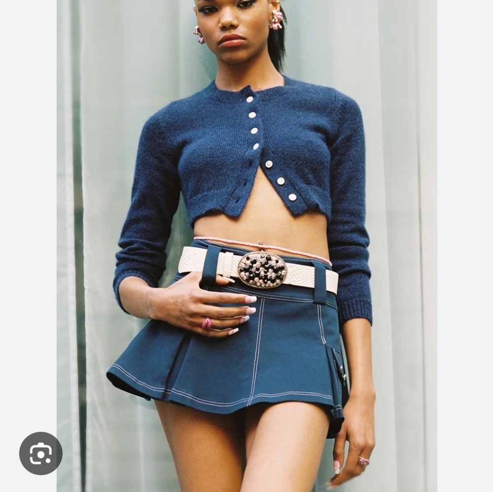 Peachy den dita skort skirt